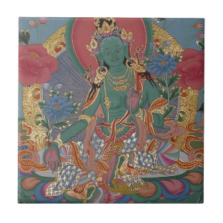 Green Tara Tile
