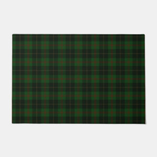 Green Tartan Plaid Scottish Pattern Doormat