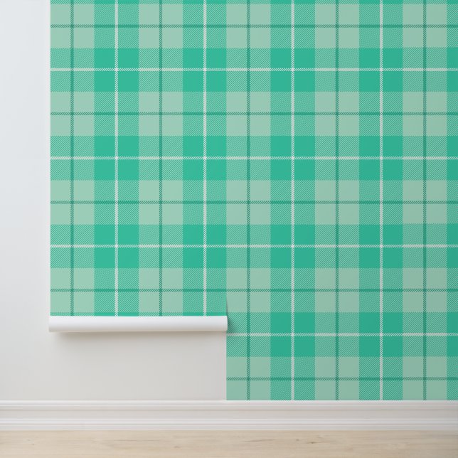 Green Tartan Plaid Wallpaper (Application)