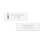Green Tassel Graduation Name Card