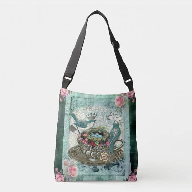 Green Tea Crossbody Bag (Front)