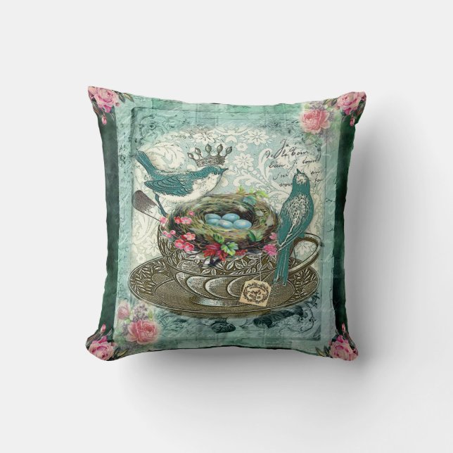 Green Tea Cushion (Front)