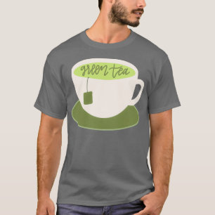 Green tea design 1 T-Shirt