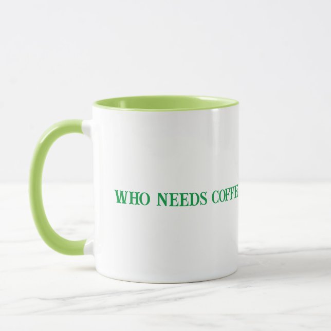 Green Tea Mug (Left)