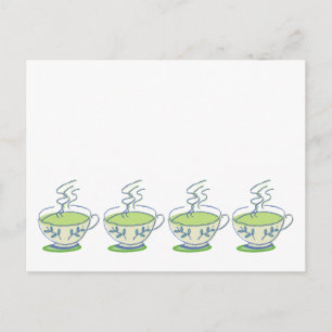 Green Tea Postcard