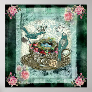 Green Tea Poster