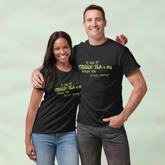 Green Tea T-shirt (🍵 Sip & Stay Healthy: Green Tea Lover Tee! 🌱)