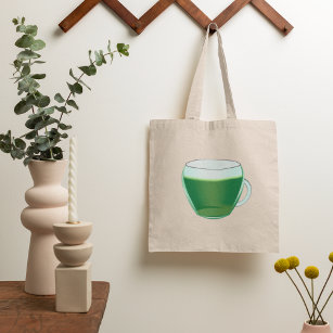 Green Tea Tote Bag