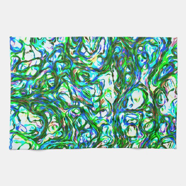 GREEN TEA TOWEL (Horizontal)