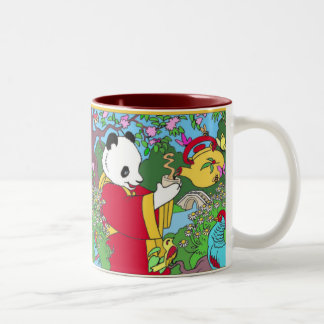 Green Tea Two-Tone Coffee Mug