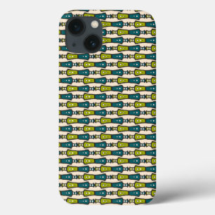 Green Teal Black Cream Tribal Case-Mate iPad Case