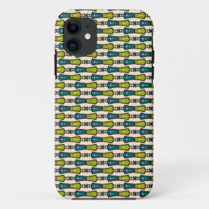 Green Teal Black Cream Tribal iPhone 5/5s Case