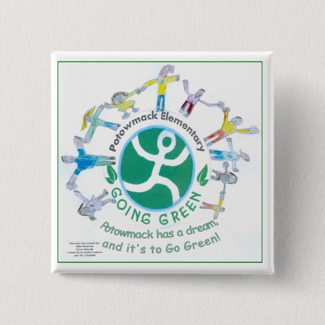 green team badge (Front)