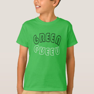 Green Team Cheer stand ,leading Squad - sport Day T-Shirt