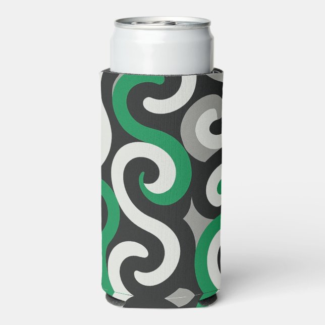 Green Team Seltzer Can Cooler (Seltzer Back)