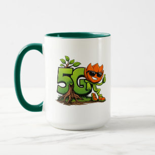 Green Tech Mascot Combo Mug