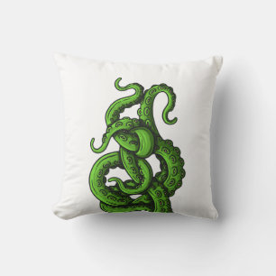 Green tentacles cushion