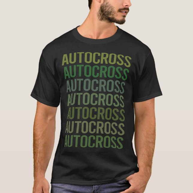 Green Text Autocross T-Shirt (Front)