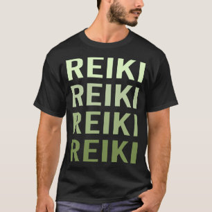 Green Text Reiki T-Shirt