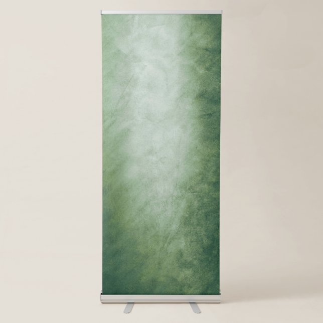 Green Texture Best Vertical Retractable Banner (Front)
