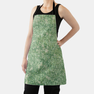 Green Textured Background by Shirley Taylor Apron