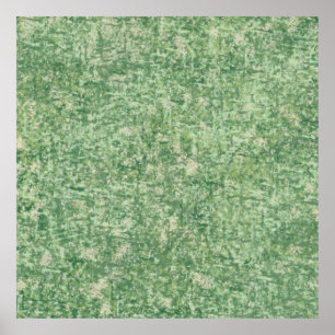 Green Textured Background by Shirley Taylor Poster