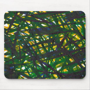 Green Thicket II Mouse Mat