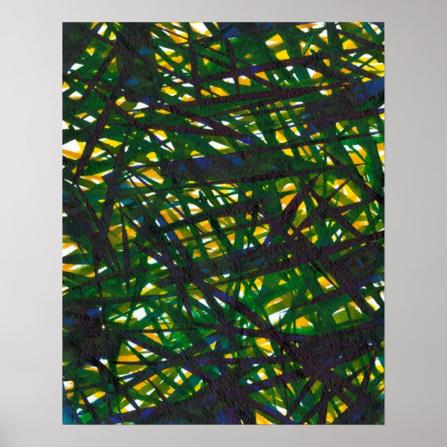 Green Thicket II Poster (Front)
