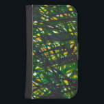 Green Thicket II Samsung S4 Wallet Case<br><div class="desc">Patterns</div>