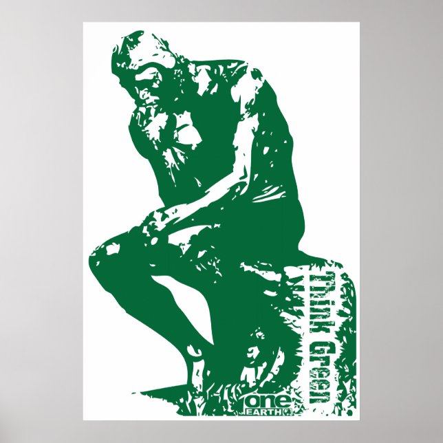 Green Thinker Poster (Front)