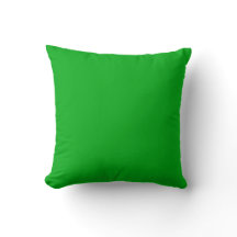 Green Throw Pillow 16" x 16"