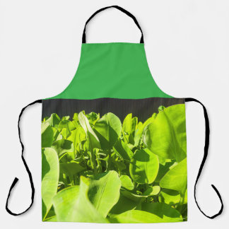 Green Thumb Apron - Green Plants Design