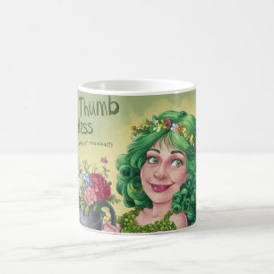 GREEN THUMB GODDESS COFFEE MUG