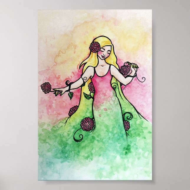 Green Thumb Springtime  Poster (Front)