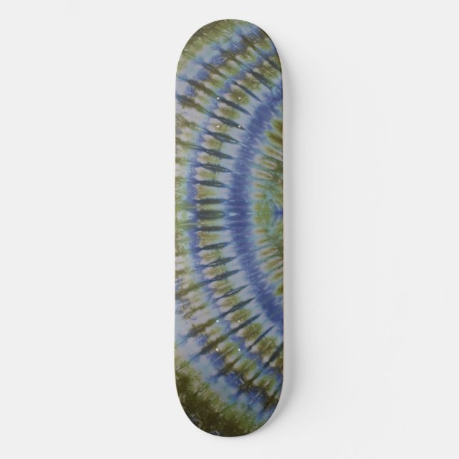 Green Tie Dye Skateboard (Front)