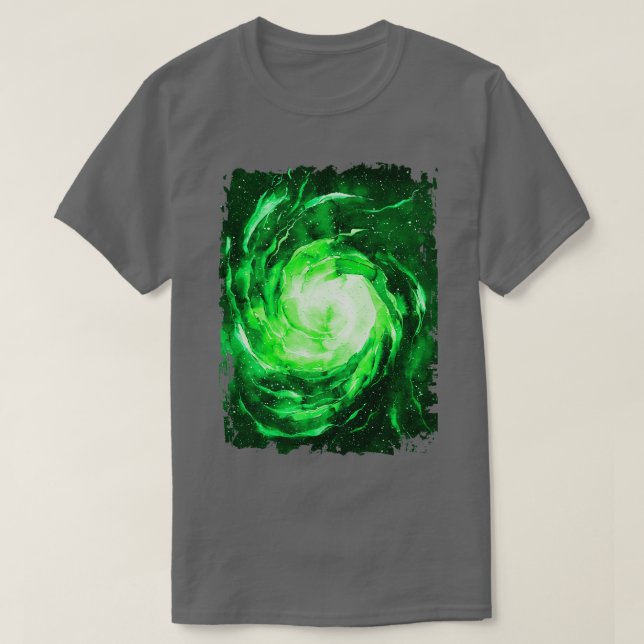 Green Time Portal T-Shirt (Design Front)