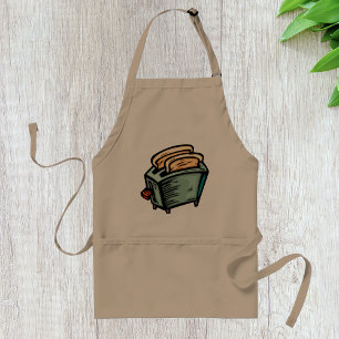 Green Toaster Apron