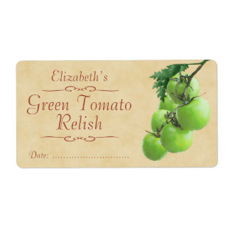 Green tomato relish or canning