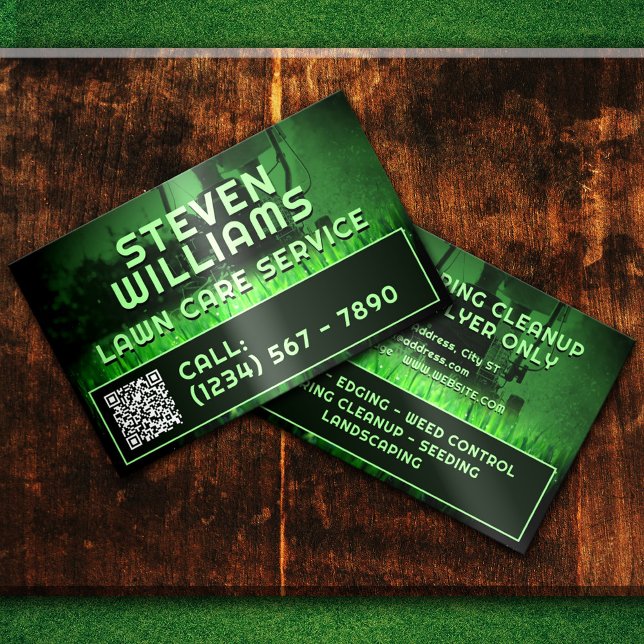 Green tone lawn mowing flyer (Creator Uploaded)
