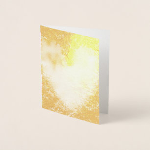 Green Topiary Heart Foil Card