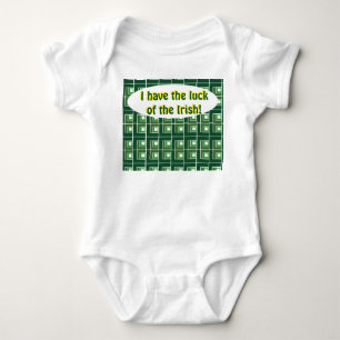 Green Topsy Turvy Baby Bodysuit