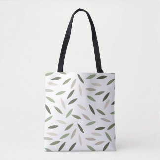 Green  tote bag