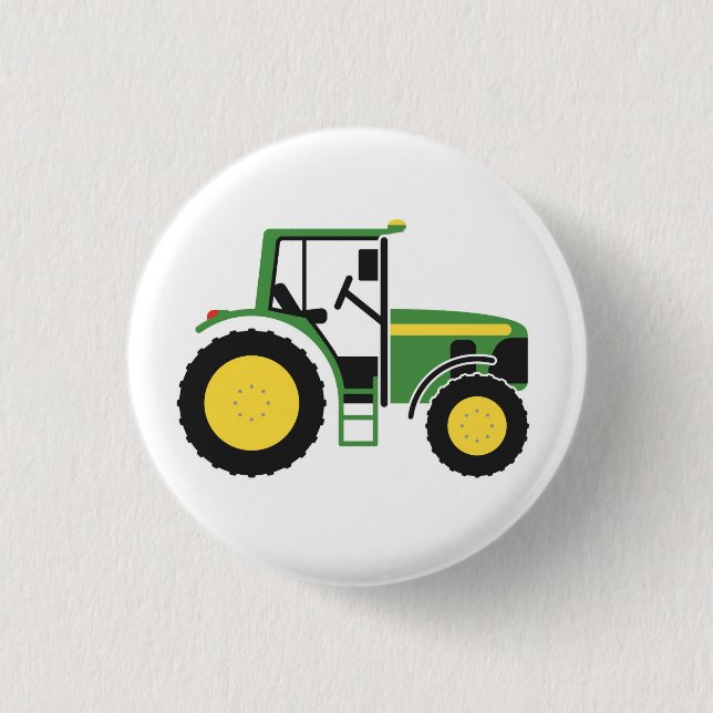 Green Tractor Badge (Front)