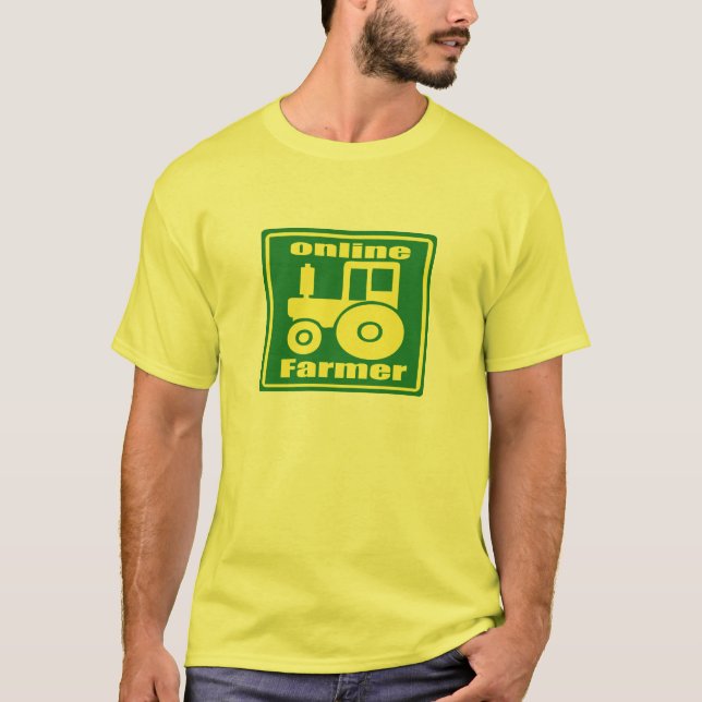 green tractor T-Shirt (Front)