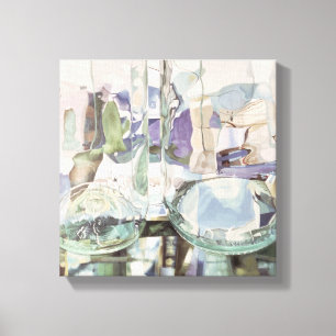 Green Transparency Canvas Print