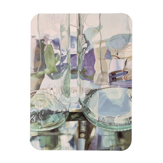 Green Transparency Magnet (Vertical)