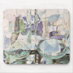 Green Transparency Mouse Mat