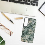 Green Tree Agate Pattern Samsung Galaxy Case<br><div class="desc">Protect your Samsung Galaxy S22 phone with this trendy phone case that features an image of the intricate patterns of Green Tree Agate. Select your phone style. A great gift idea for the rock collector! For other phone brands, you will need to customise case to fill image to edges of...</div>