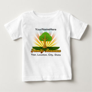 Green Tree Family Reunion Logo Baby T-Shirt