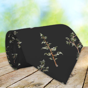 Green Tree Forest Pattern Tie